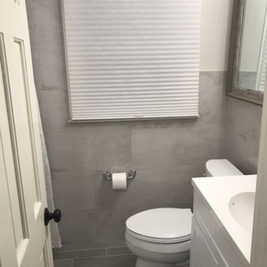 Modern Gray Bathroom Tile